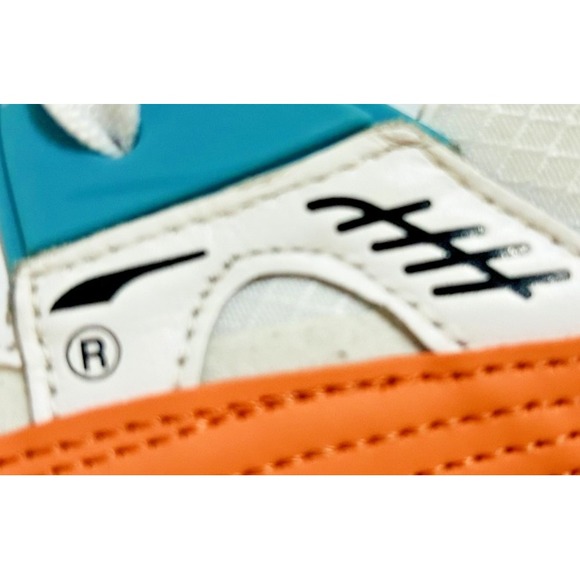 PUMA Mirage Sport Remix Sneakers Women's 7 White Orange Teal 384074-02 - Picture 11 of 11